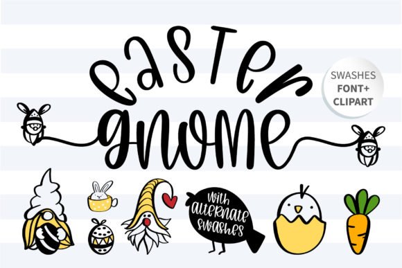 Easter Gnome Font - Featured Image