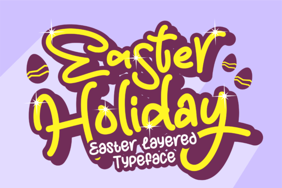 Easter Holiday Font - Featured Image