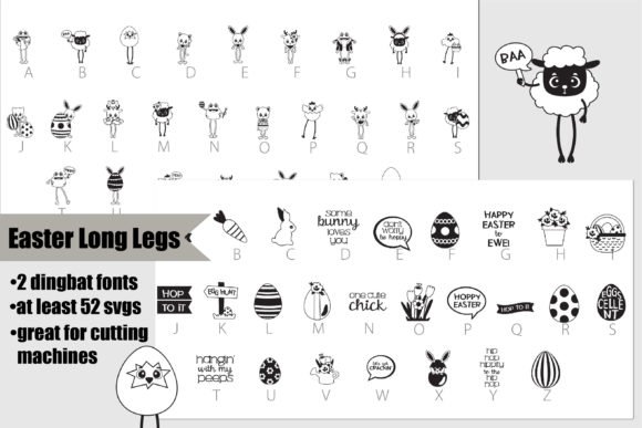 Easter Long Legs Font - Featured Image
