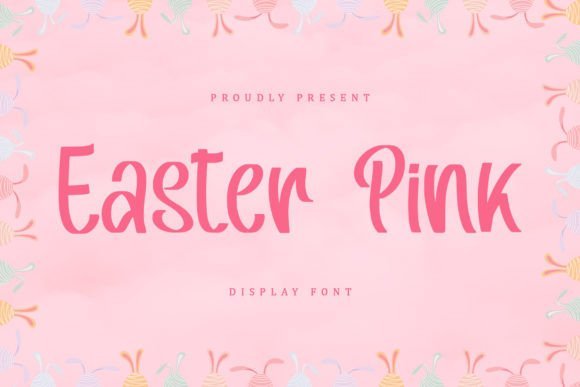 Easter Pink Font - Featured Image