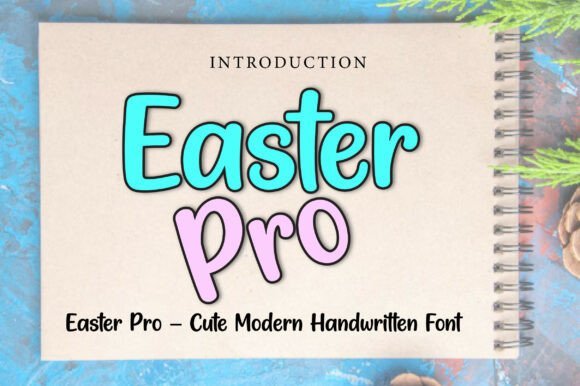 Easter Pro Font - Featured Image