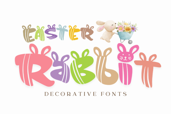 Easter Rabbit Font - Featured Image