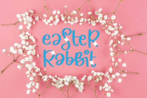 Easter Rabbit Font - Featured Image