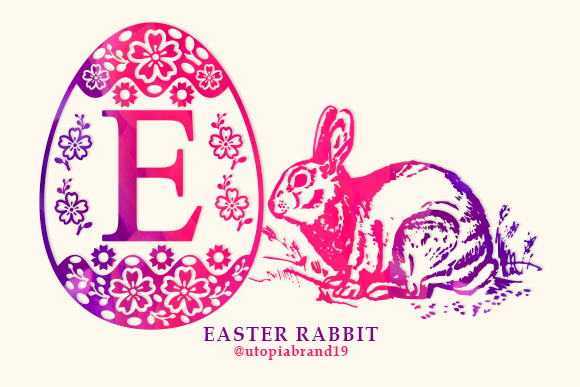 Easter Rabbit Font - Featured Image