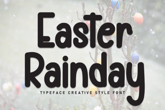 Easter Rainday Font - Featured Image