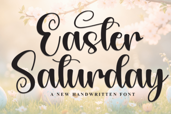 Easter Saturday Font - Featured Image
