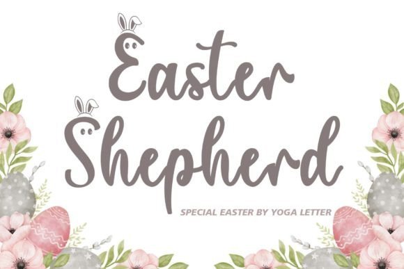 Easter Shepherd Font - Featured Image