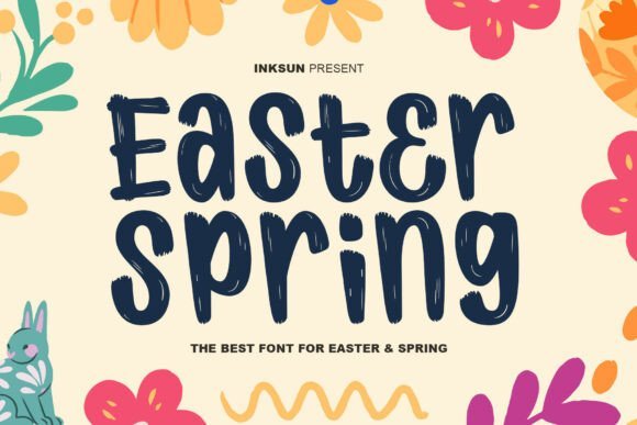 Easter Spring Font - Featured Image