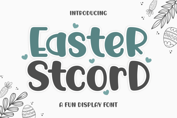 Easter Stcord Font - Featured Image
