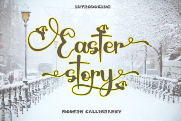 Easter Story Font - Featured Image