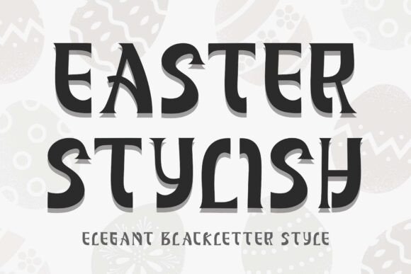 Easter Stylish Font - Featured Image