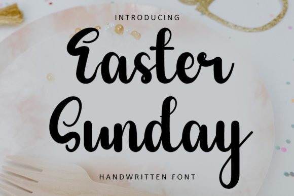 Easter Sunday Font - Featured Image