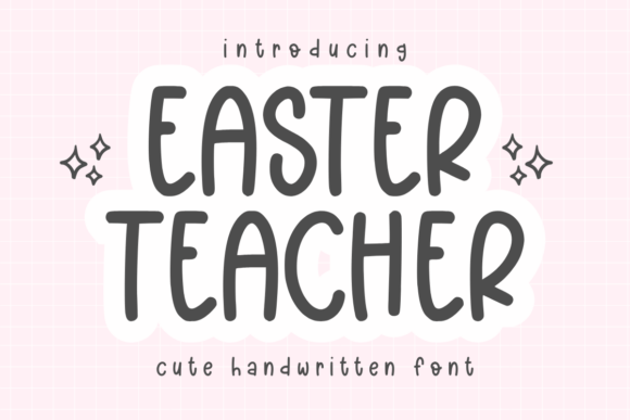 Easter Teacher Font - Featured Image