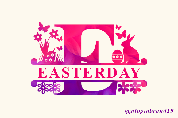 Easterday Monogram Font - Featured Image