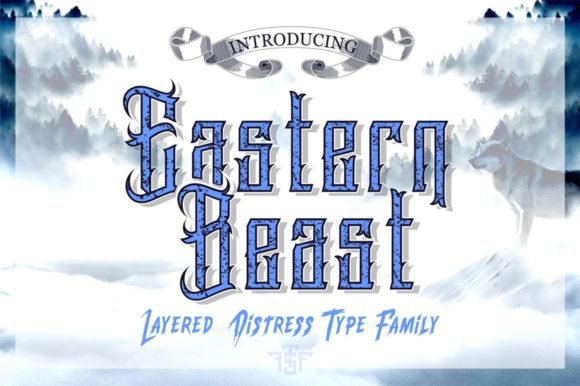 Eastern Beast Font - Featured Image