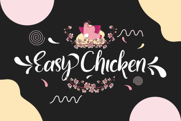 Easy Chicken Font - Featured Image