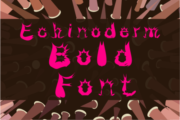 Echinoderm Bold Font - Featured Image