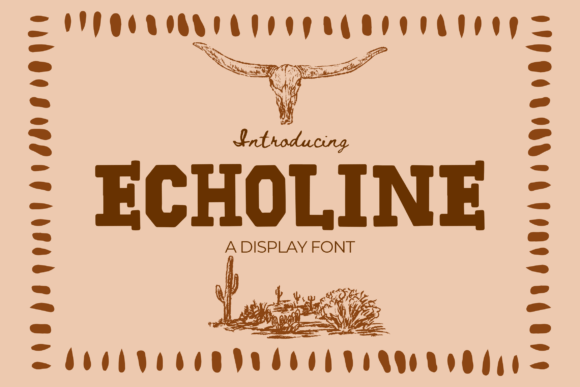 Echoline Font - Featured Image