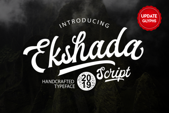 Ekshada Font - Featured Image