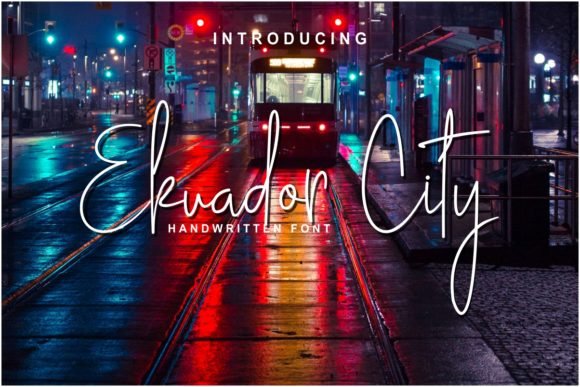 Ekuador City Font - Featured Image