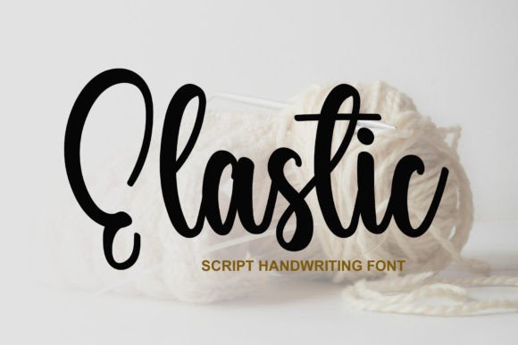 Elastic Font - Featured Image