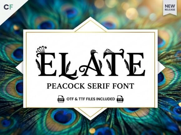 Elate Font - Featured Image