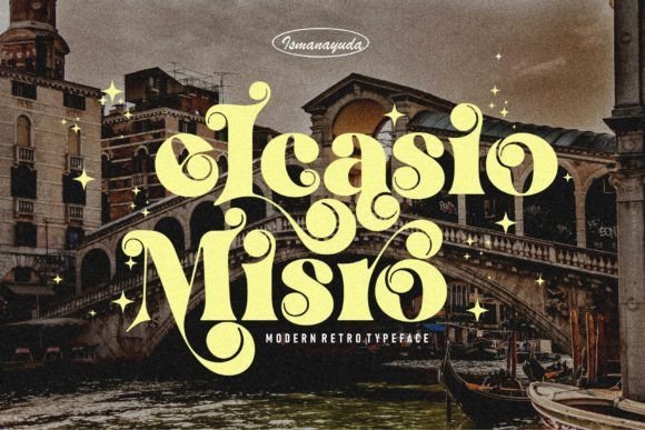 Elcasio Misro Font - Featured Image