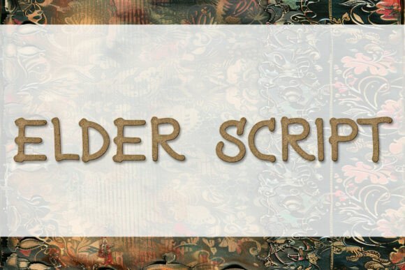 Elder Script Font - Featured Image