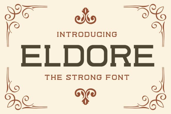 Eldore Font - Featured Image