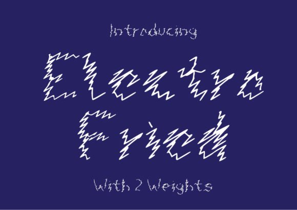 Electro Fried Font - Featured Image
