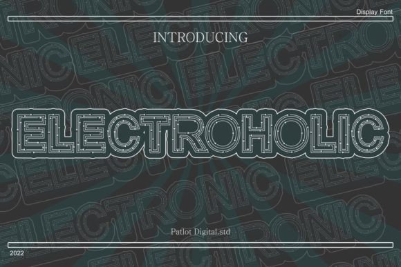 Electroholic Font - Featured Image