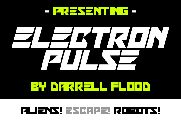 Electron Pulse Font - Featured Image