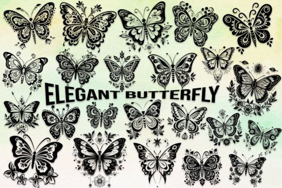 Elegant Butterfly Font - Featured Image