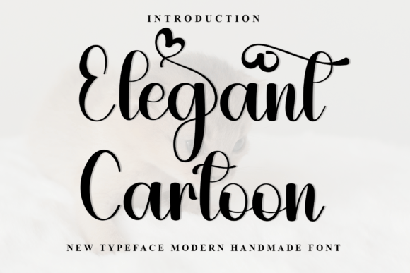 Elegant Cartoon Font - Featured Image