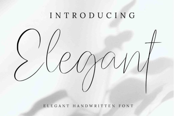 Elegant Font - Featured Image