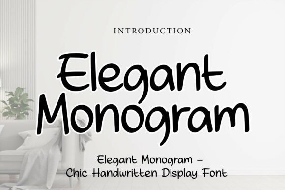 Elegant Monogram Font - Featured Image