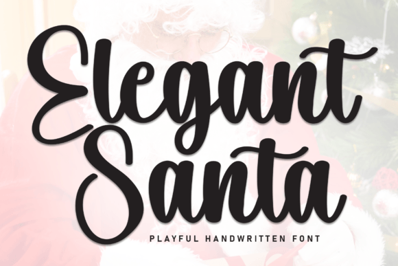 Elegant Santa Font - Featured Image