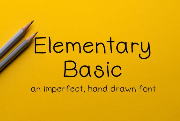 Elementary Basic Font - Featured Image
