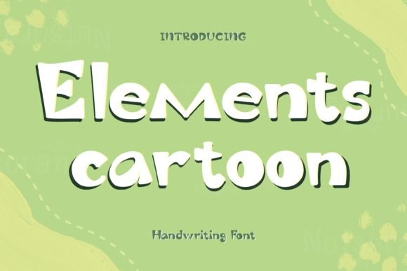 Elements Cartoon Font - Featured Image
