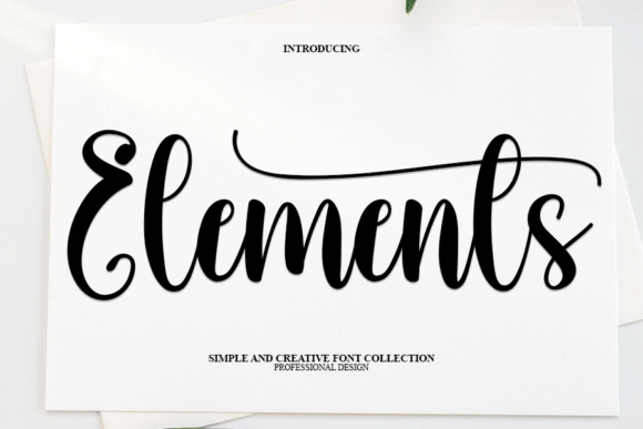 Elements Font - Featured Image
