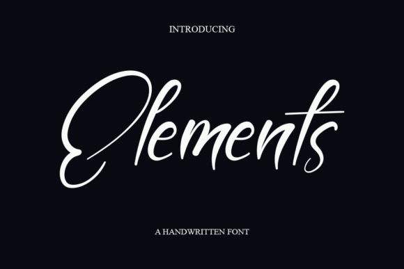 Elements Font - Featured Image