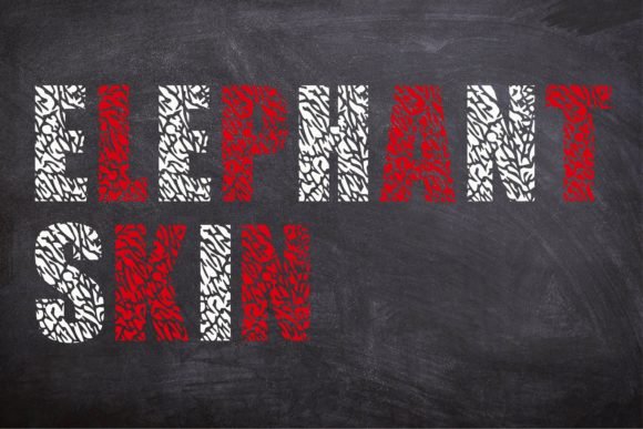 Elephant Skin Font - Featured Image