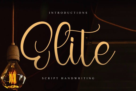 Elite Font - Featured Image