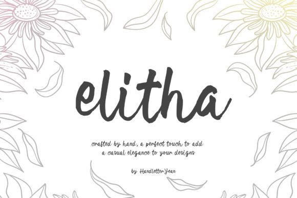 Elitha Font - Featured Image