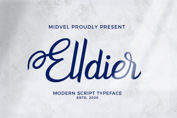 Elldier Font - Featured Image
