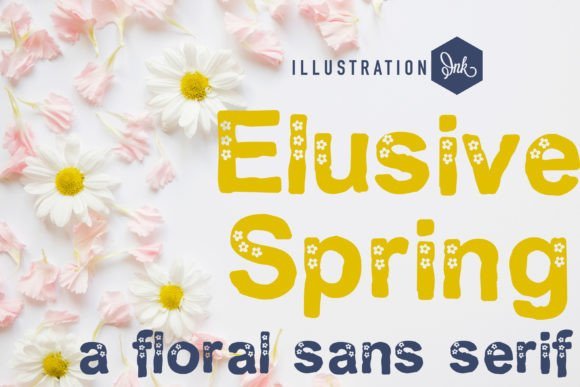 Elusive Spring Font - Featured Image