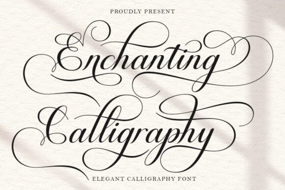 Enchanting Calligraphy Font - Featured Image