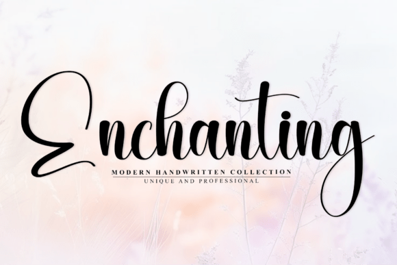 Enchanting Font - Featured Image