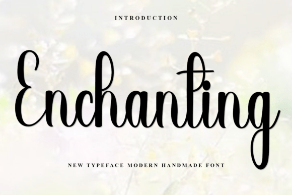 Enchanting Font - Featured Image
