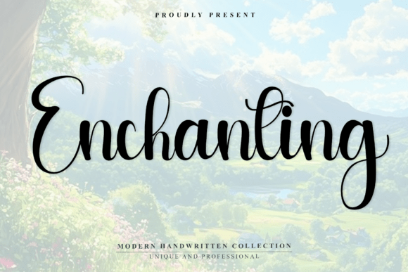 Enchanting Font - Featured Image